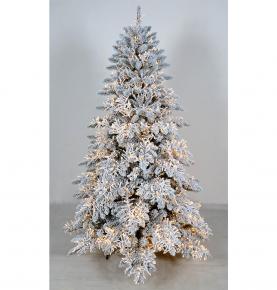 Gradient green White artificial PVC Christmas tree custom indoor outdoor fireproof large Coliday parties LED Christmas trees